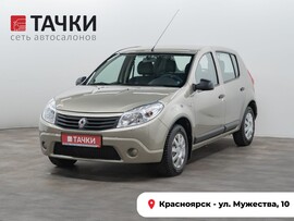 Renault Sandero 2010 в автосалоне Тачки Красноярск